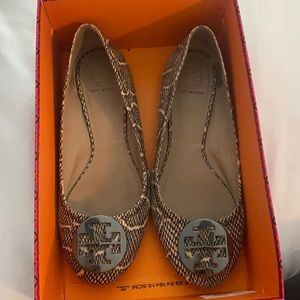 Tory Burch Reva Ballerina flat snake